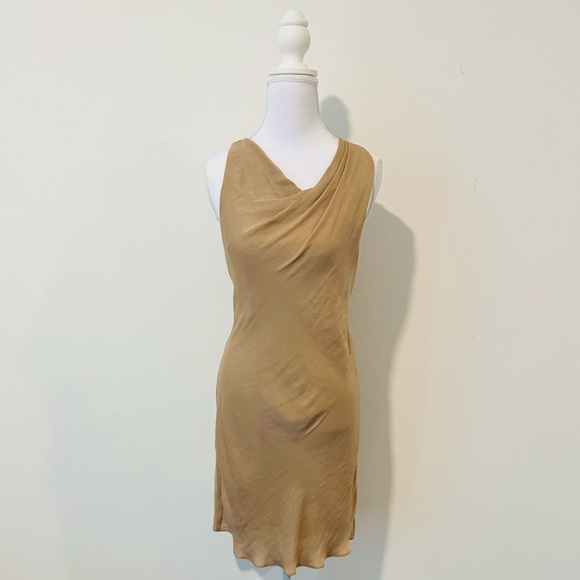 Vintage 90s Helmut Lang Minimalist Shift Dress 🤎 - Picture 3 of 4